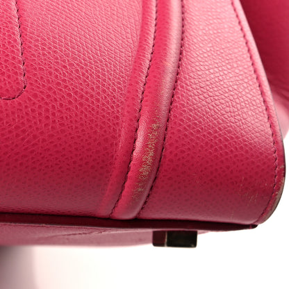Celine Grained Calfskin Medium Phantom Luggage Fuchsia 13 of 14