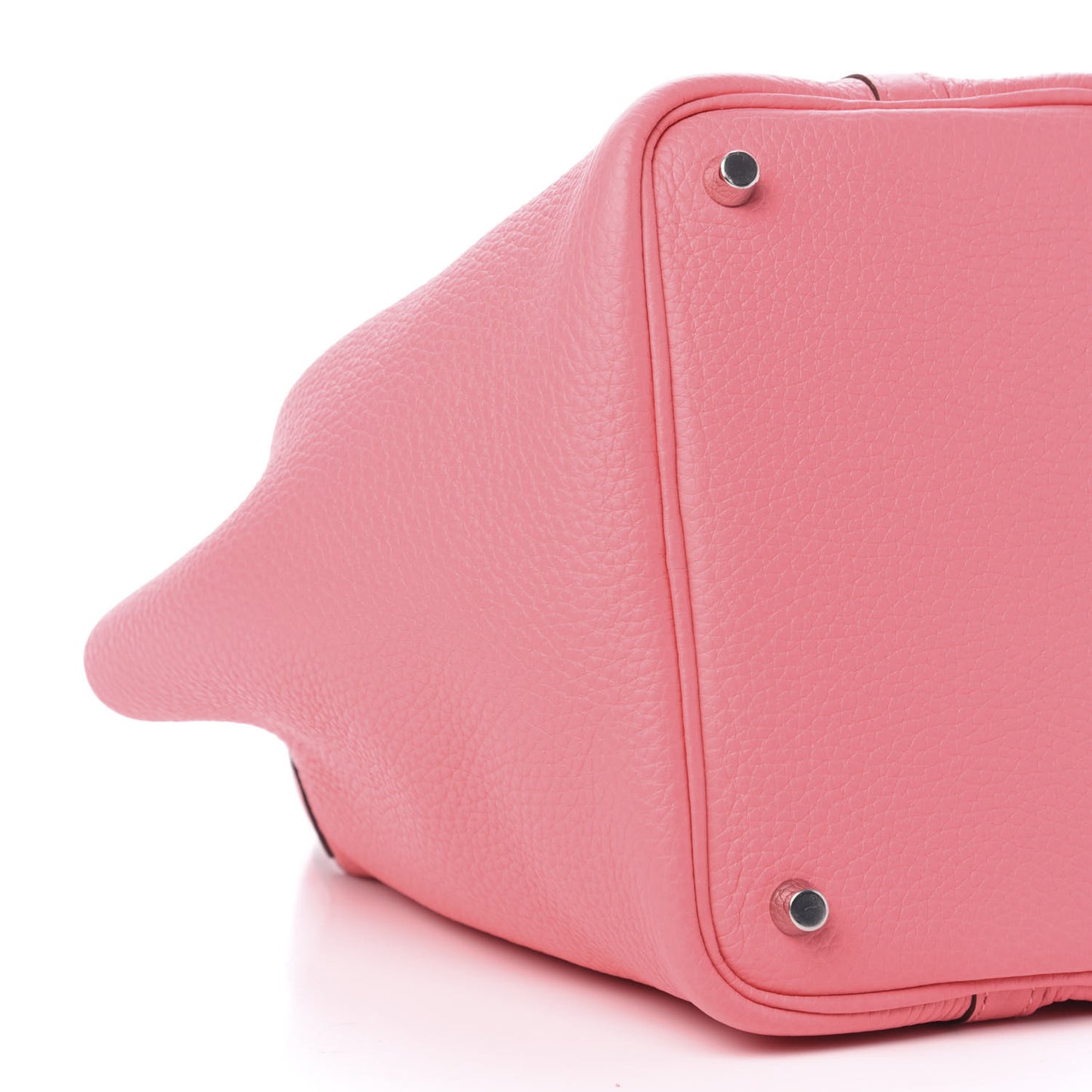 Taurillon Clemence Picotin Lock 18 PM Rose Azalee