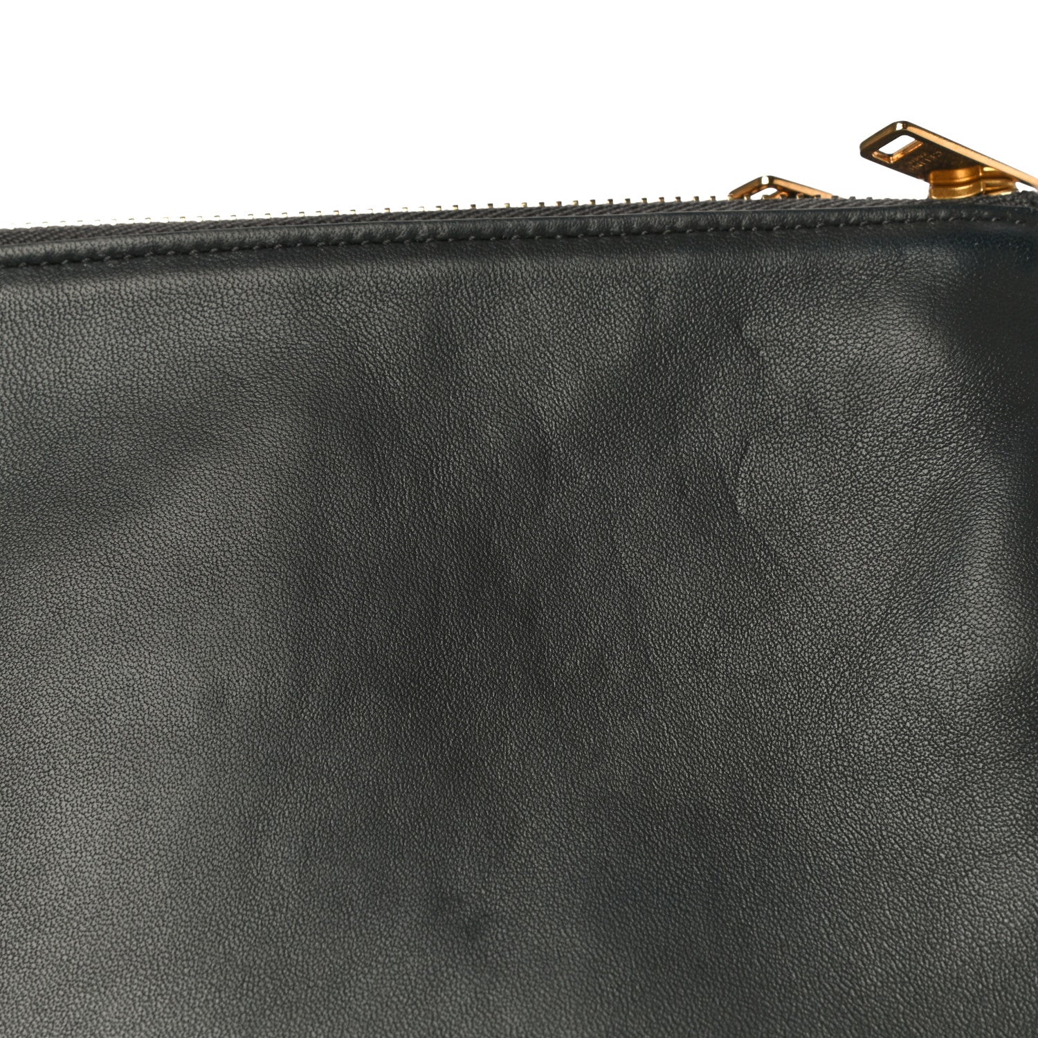 Celine Lambskin Small Trio Crossbody Bag Medium Grey 14 of 14