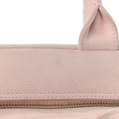 Chanel Caviar Quilted Small Bowler Tassel Pink 14 of 20
