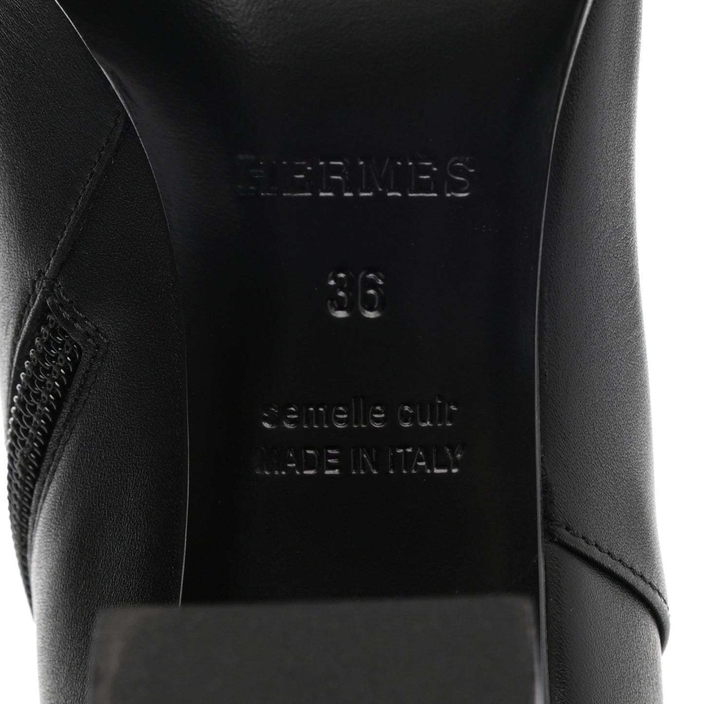 Calfskin Saint Germain Ankle Boots 36 Black