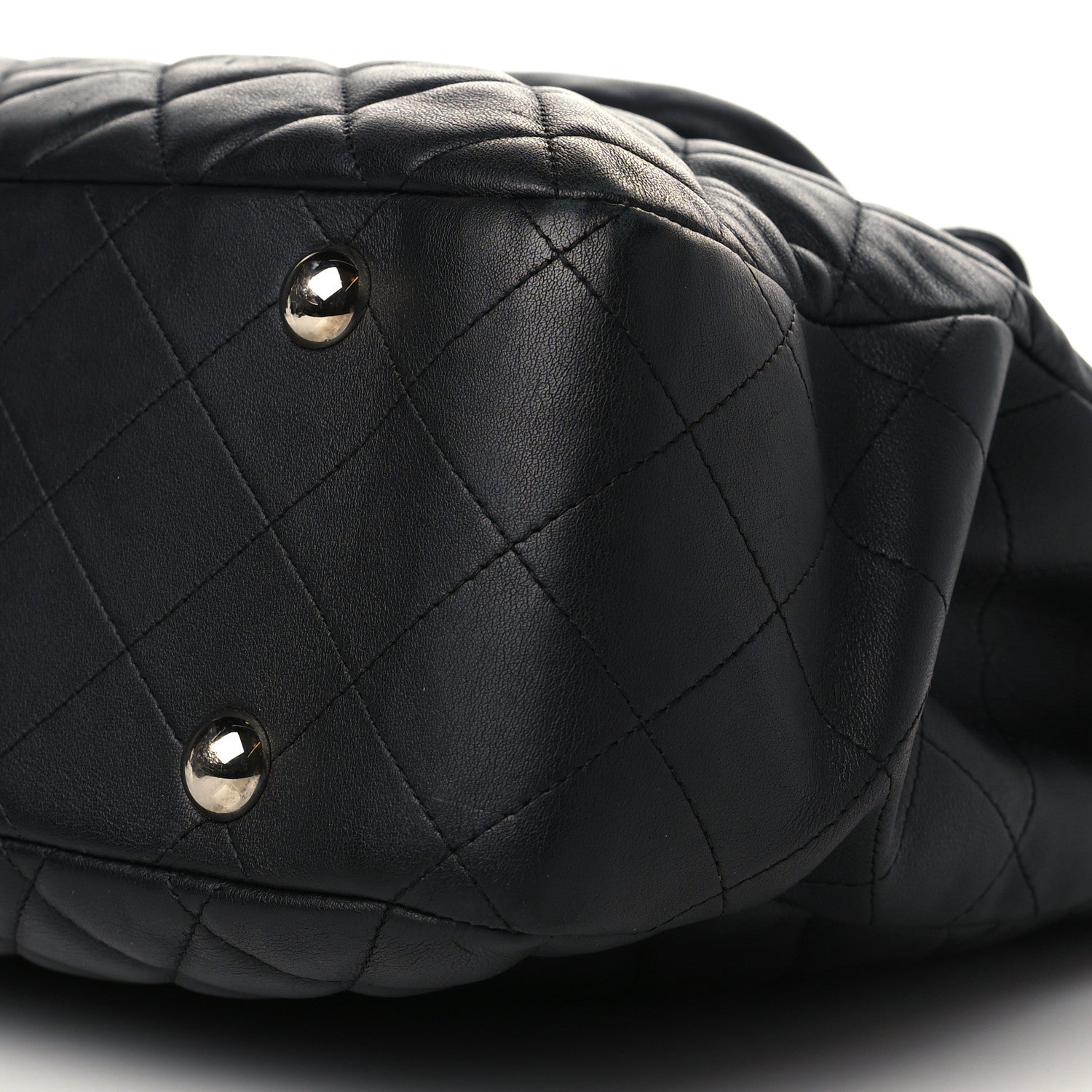 Chanel Calfskin Quilted Flap Tote Black 9 of 9