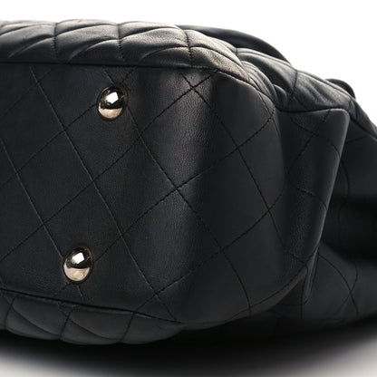 Chanel Calfskin Quilted Flap Tote Black 9 of 9