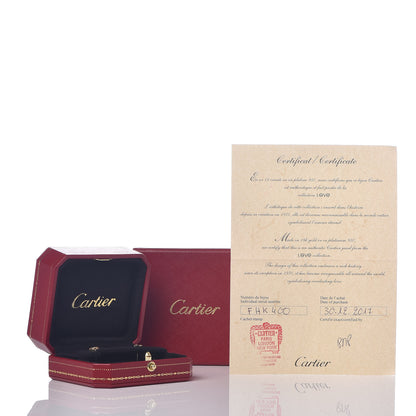 Cartier 18K Yellow Gold LOVE Earrings 6 of 6