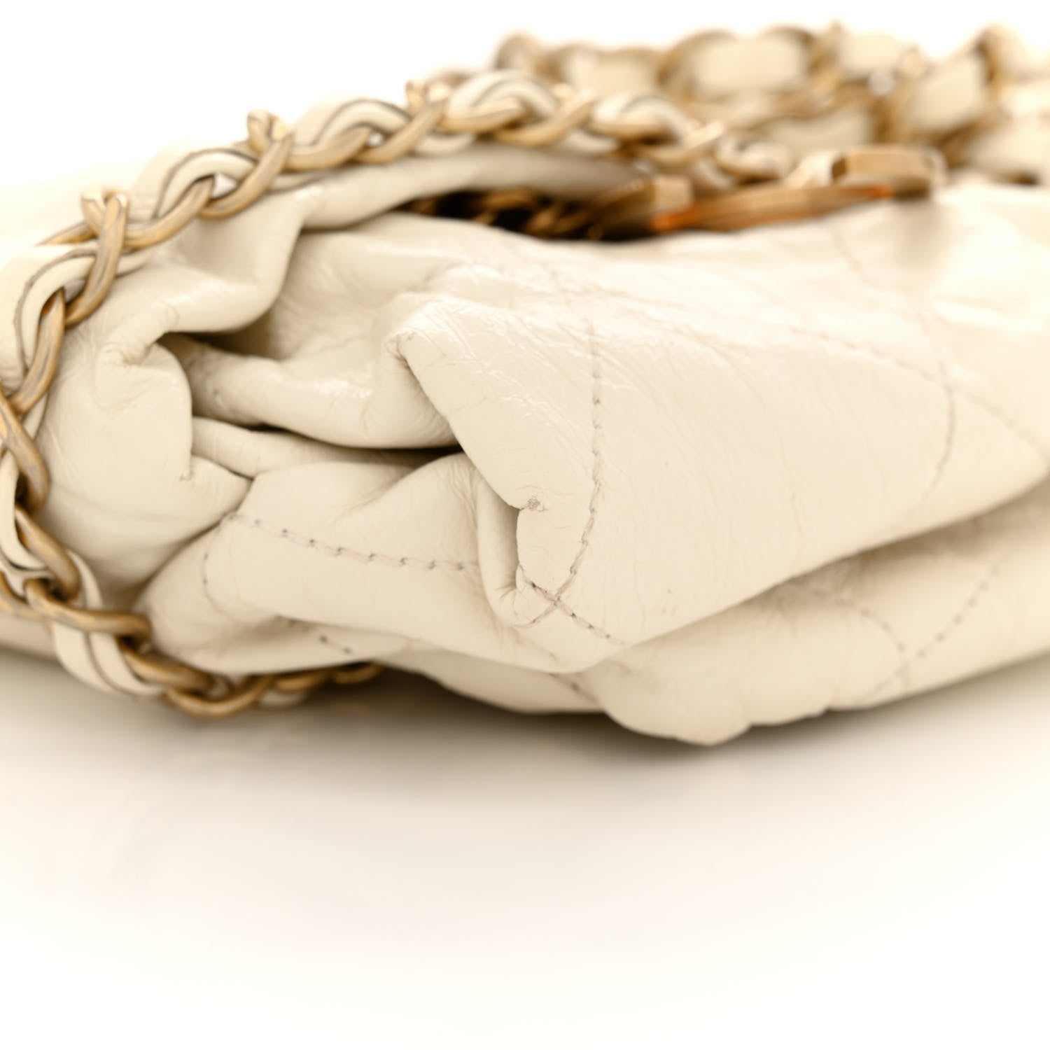 Chanel Calfskin Quilted Baluchon White 10 of 13