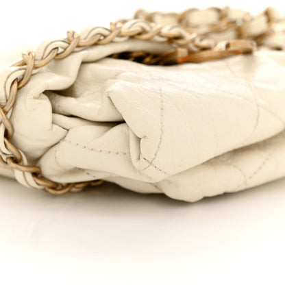 Chanel Calfskin Quilted Baluchon White 10 of 13