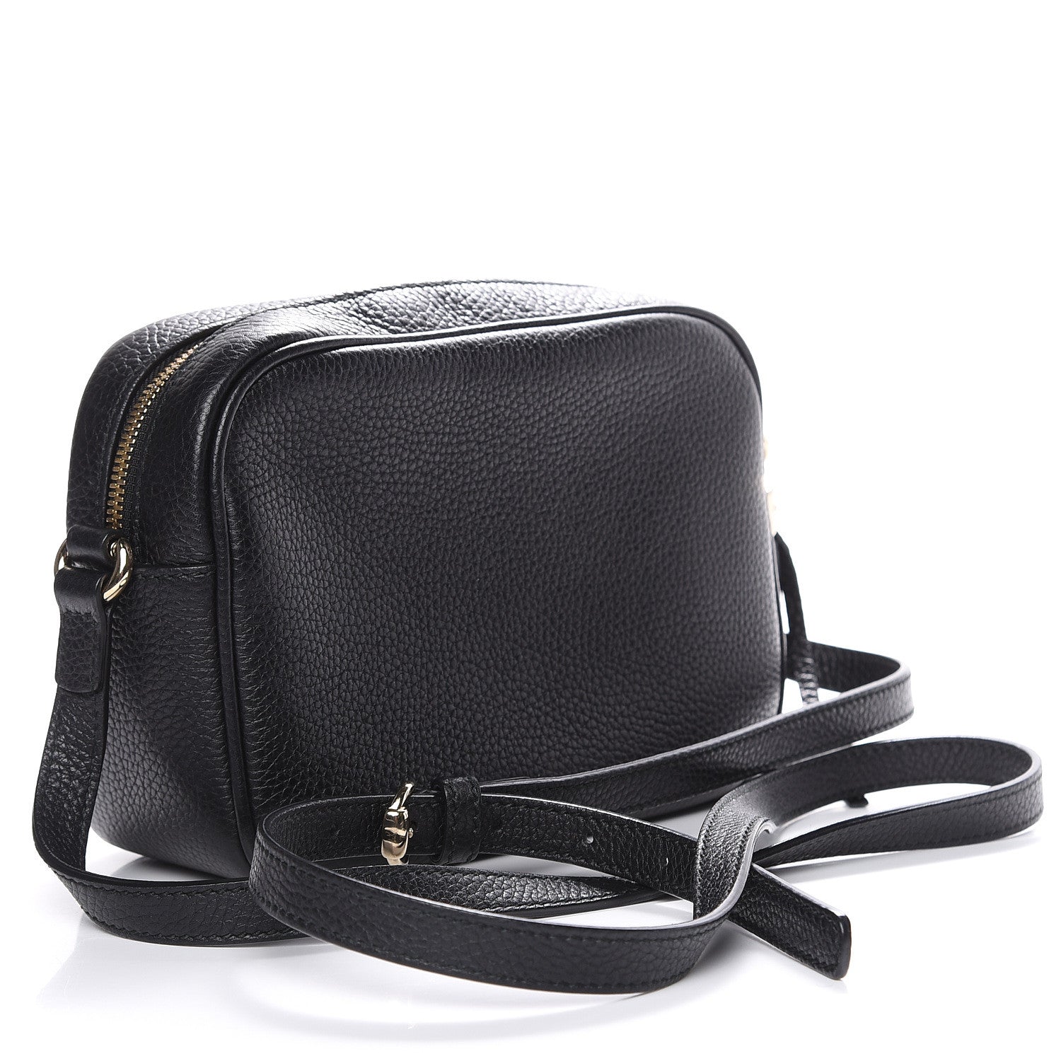 Gucci Pebbled Calfskin Small Soho Disco Bag Black 3 of 10