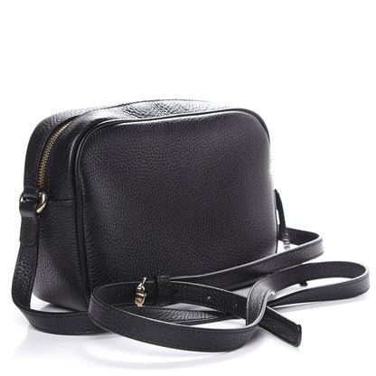 Gucci Pebbled Calfskin Small Soho Disco Bag Black 3 of 10
