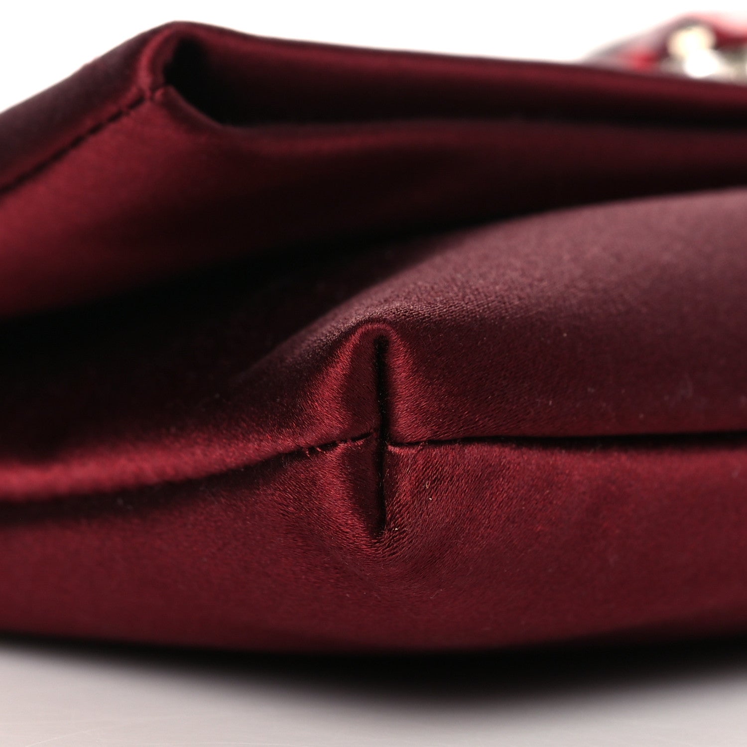 Jimmy Choo Satin Crystal Titania Clutch Red 9 of 10