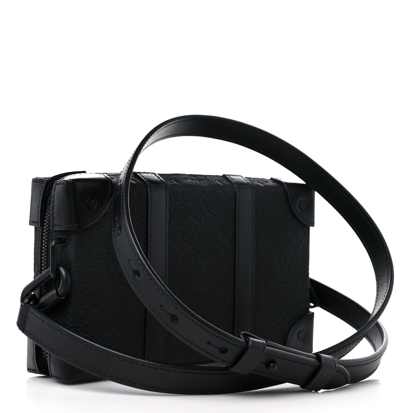 Taurillon Monogram Soft Trunk Wallet Black
