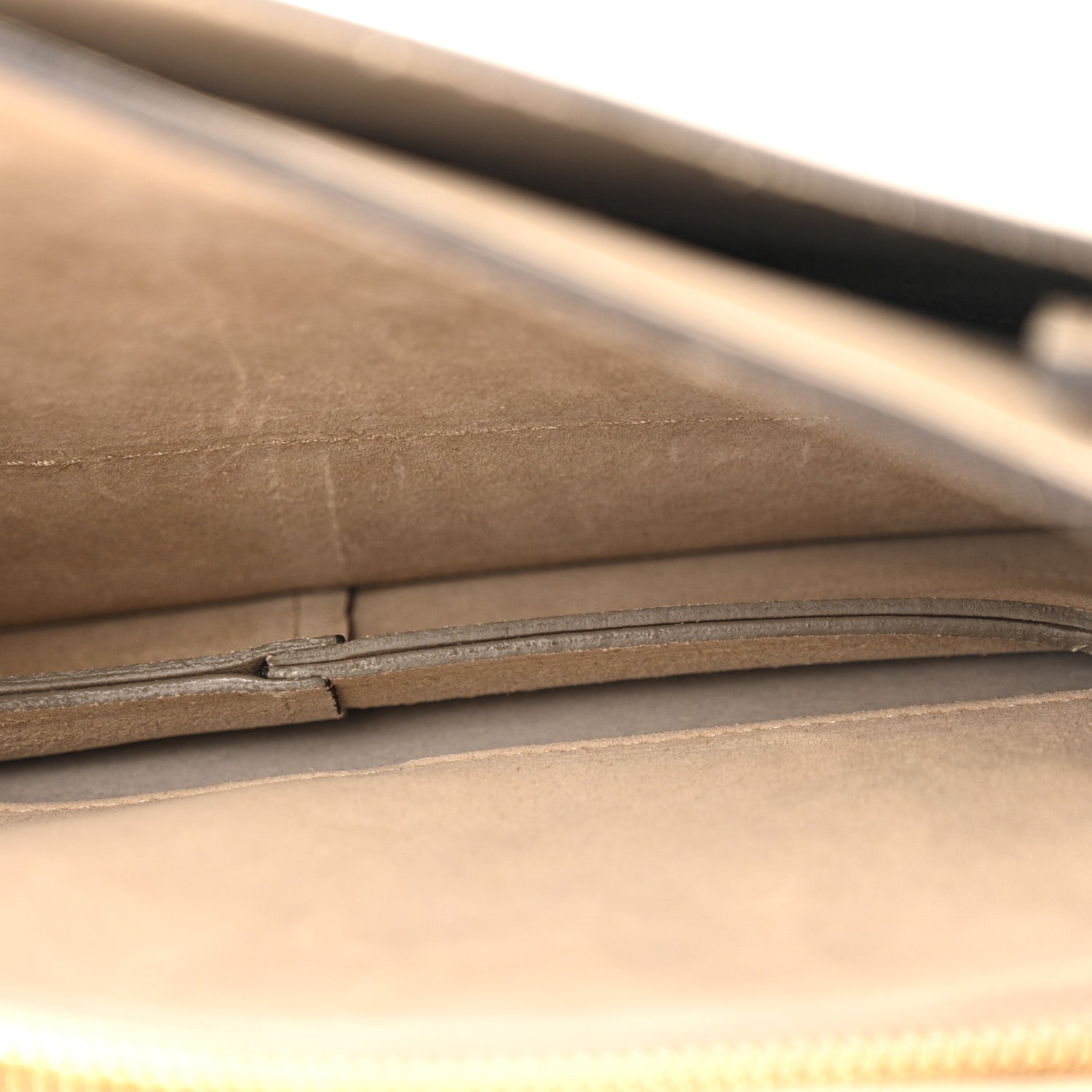 Chloe Calfskin Suede Medium Faye Shoulder Bag Motty Grey 6 of 16