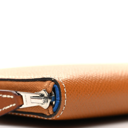 Hermes Epsom Silk'In Wallet Gold 9 of 10