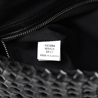 Stella McCartney Eco Alter Nappa Weaved Becks Shoulder Bag Black 6 of 9