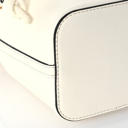 Valentino Garavani Nappa Mini VLogo Signature Bucket Bag Light Ivory 8 of 9
