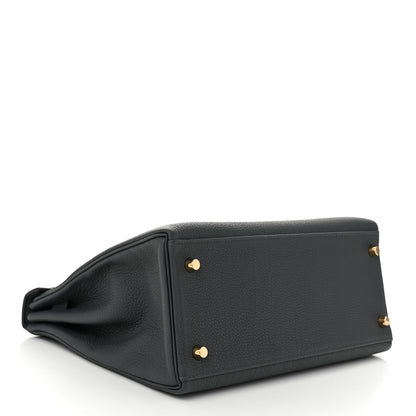 Hermes Togo Kelly Retourne 28 Gris Misty 4 of 11