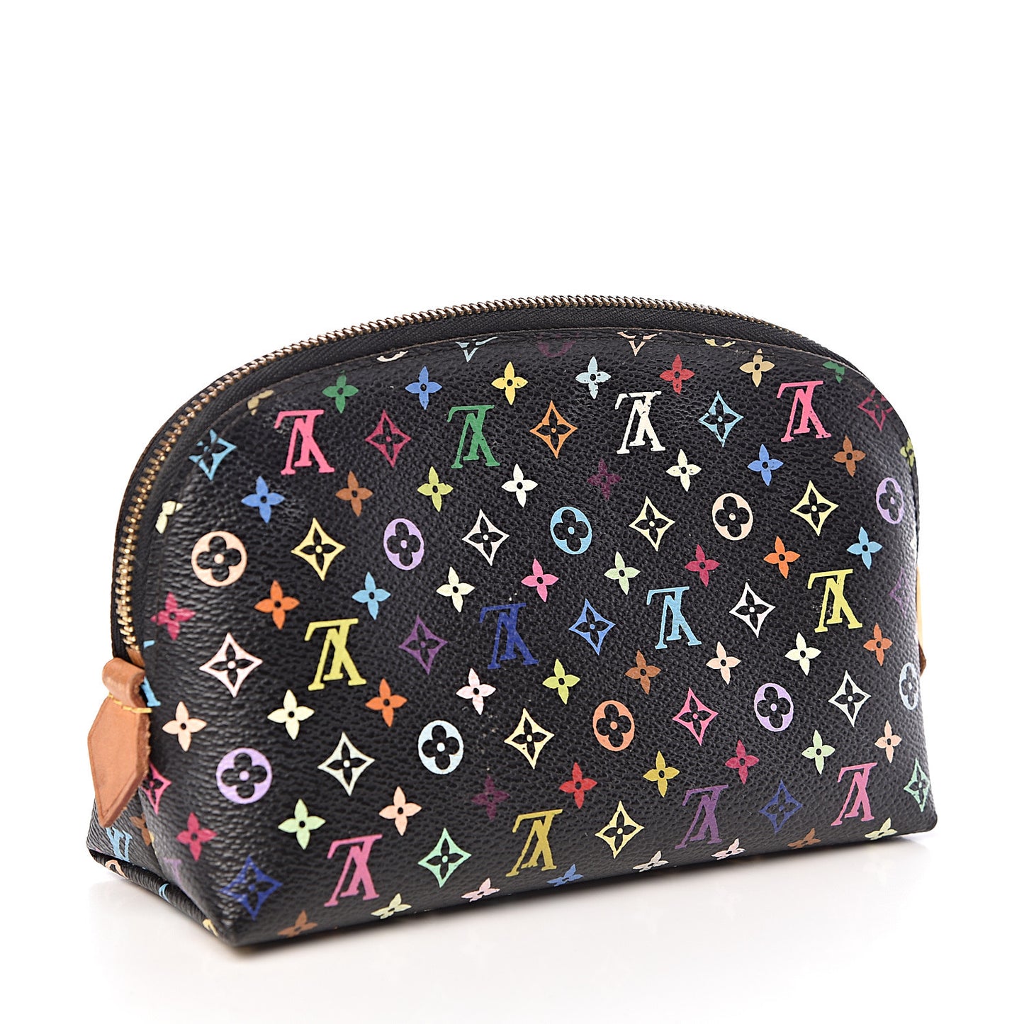 Monogram Multicolor Cosmetic Pouch Black Grenade