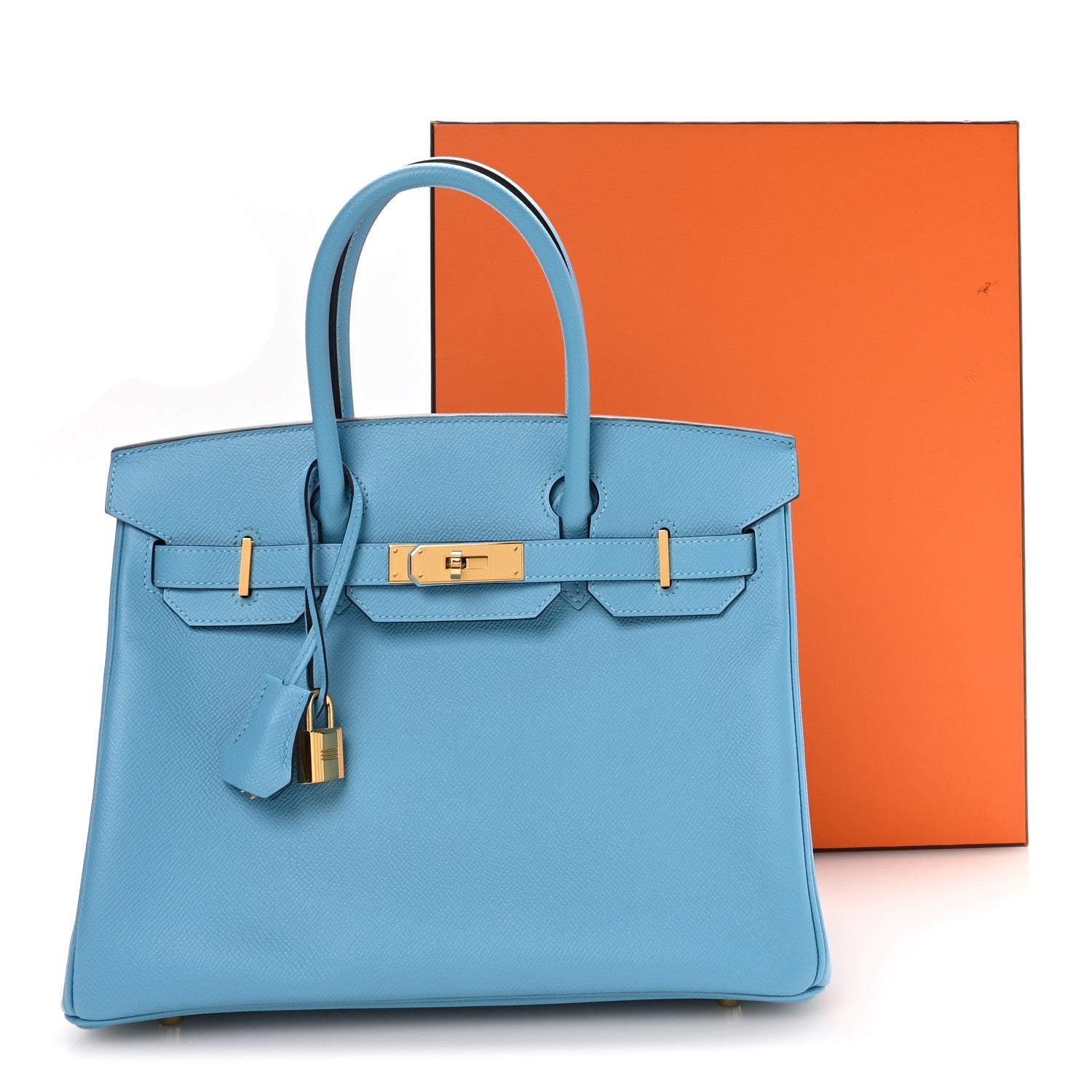 Hermes Epsom Birkin 30 Bleu Du Nord 11 of 11