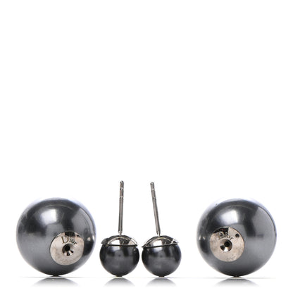 Christian Dior Mise En Dior Tribal Earrings Grey 3 of 4