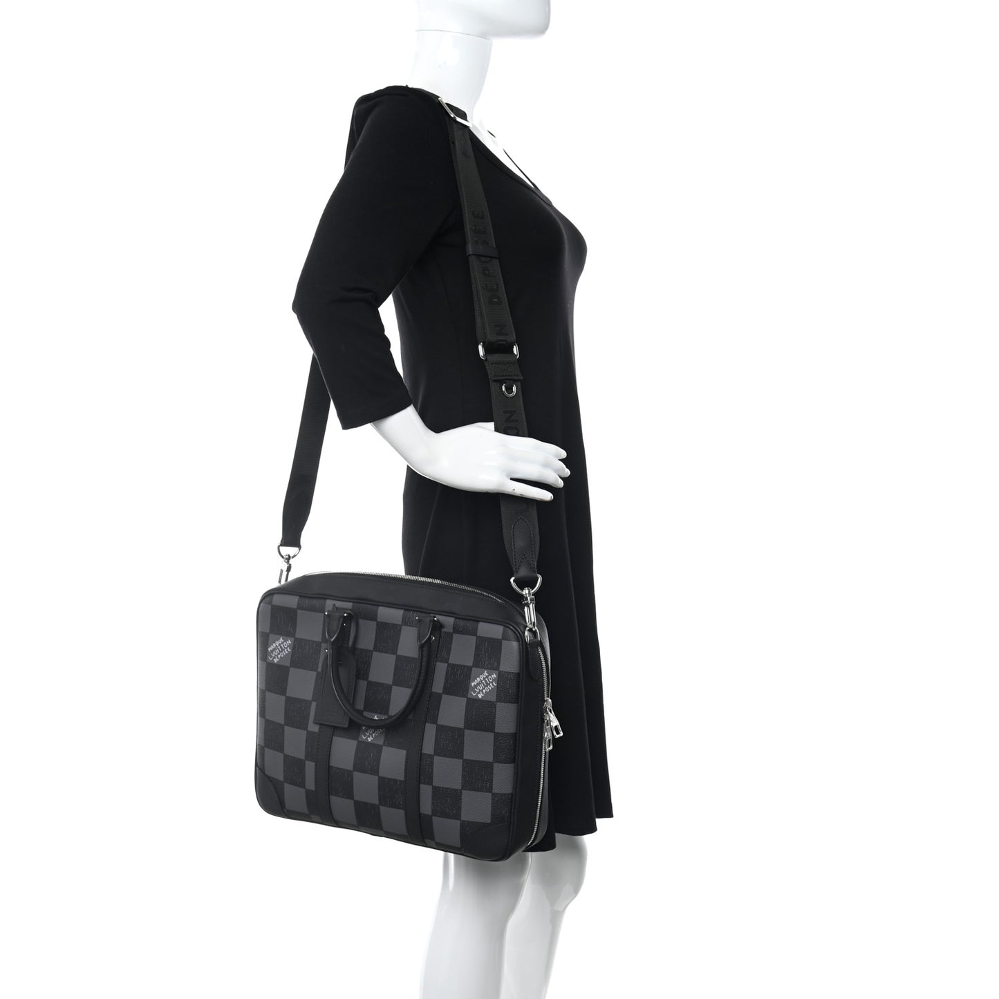 Damier Sirius Briefcase Black