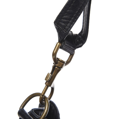 Christian Dior Lambskin Cannage Drawstring Bag Black 14 of 16