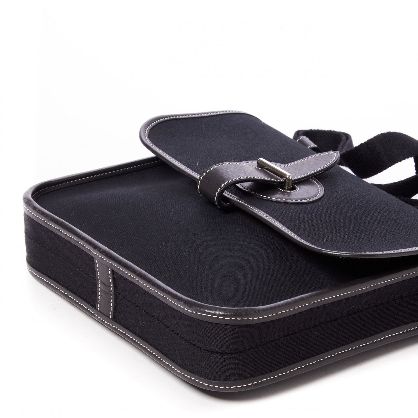 Toile Officier Mini Buenaventura Messenger Black