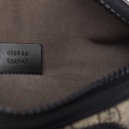 Gucci GG Supreme Monogram Belt Bag Black 9 of 11