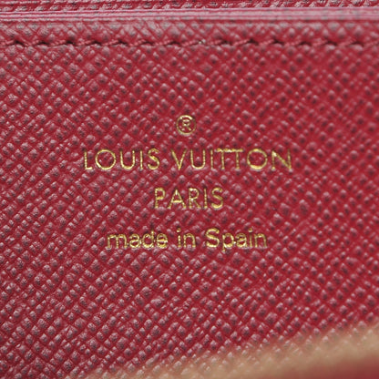 Louis Vuitton Monogram Pompon Zippy Wallet Fuchsia 6 of 8