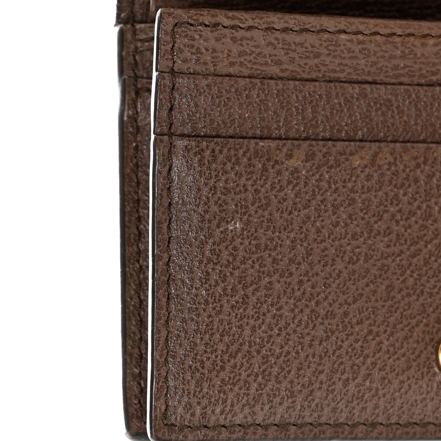 GG Supreme Monogram Web Ophidia Card Case Beige New Acero
