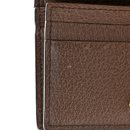 Gucci GG Supreme Monogram Web Ophidia Card Case Beige New Acero 8 of 13