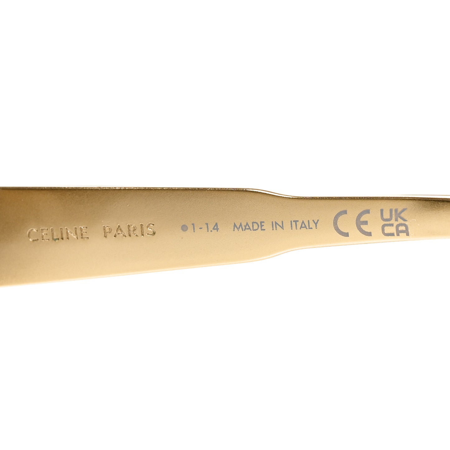 Metal Triomphe 02 Sunglasses CL40254U Gold Green