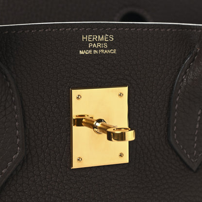 Hermes Togo Birkin 30 Chocolate 6 of 12