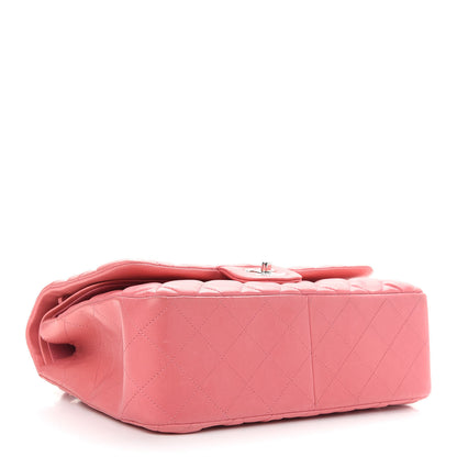 Chanel Lambskin Quilted Jumbo Double Flap Pink 4 of 11