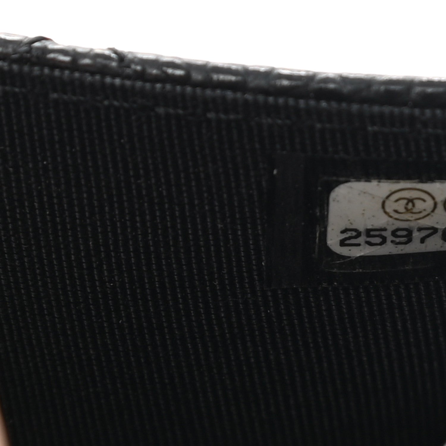 Chanel Caviar Quilted Flap Card Holder Black 8 of 9
