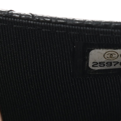 Chanel Caviar Quilted Flap Card Holder Black 8 of 9