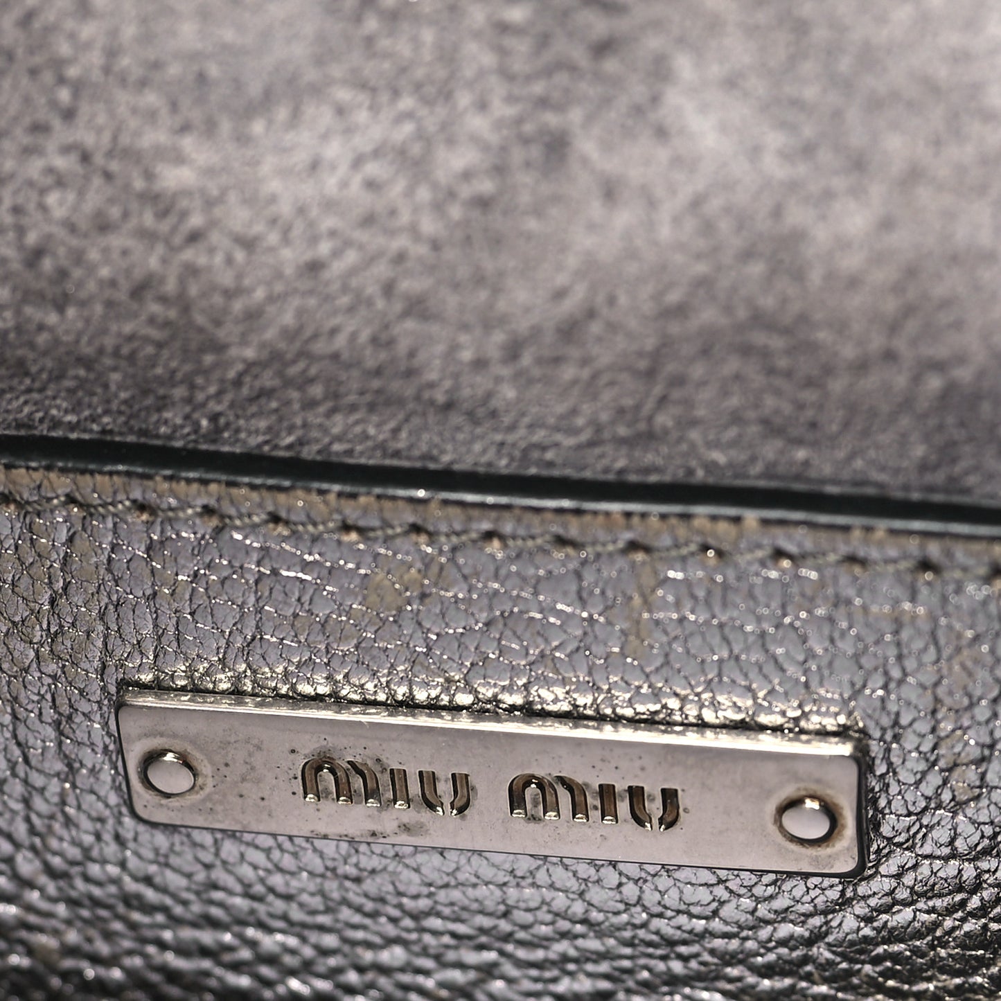 Goatskin Madras Soft Calfskin Crystal Embellished Dahlia Shoulder Bag Chrome