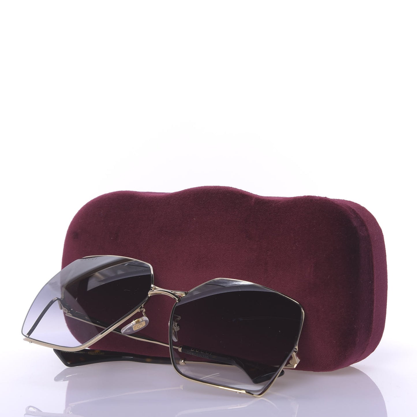 Oversized Sunglasses GG0817S Gold
