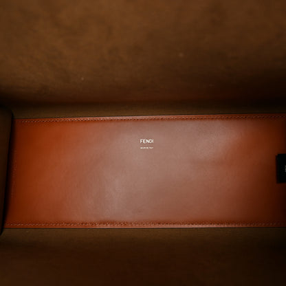 Fendi Vitello King Plexiglass Medium Fendi Sunshine Shopper Tote Cuoio 6 of 9