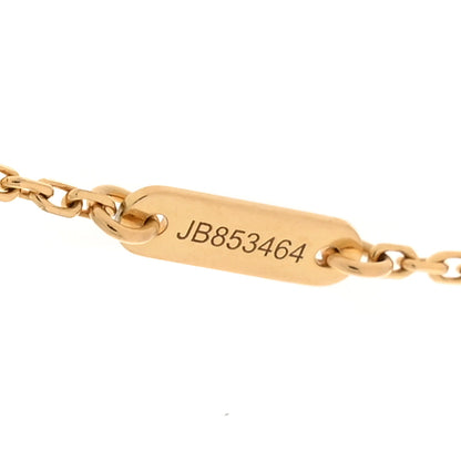 Van Cleef & Arpels 18K Yellow Gold Mother of Pearl Sweet Alhambra Pendant Necklace 5 of 6