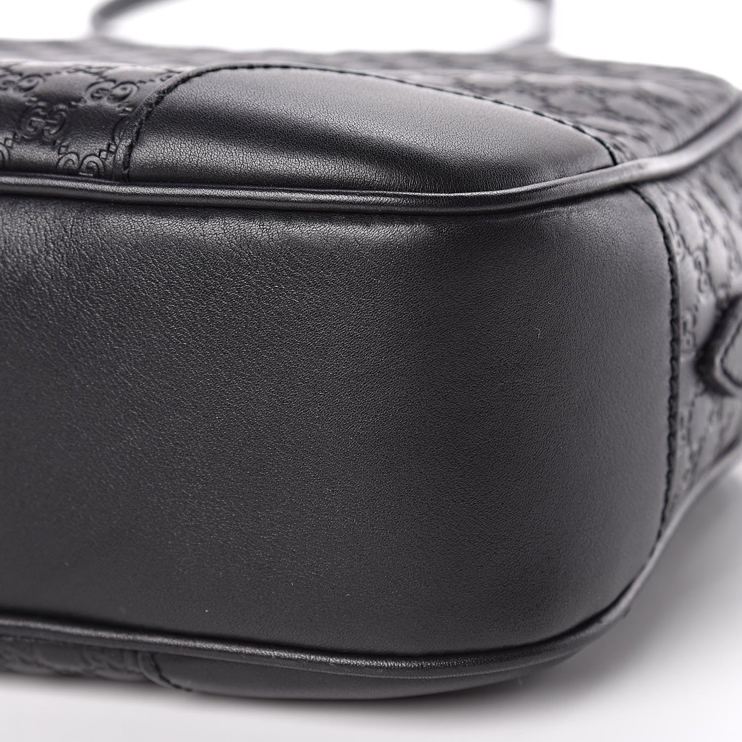 Gucci Microguccissima Mini Bree Messenger Bag Black 9 of 9