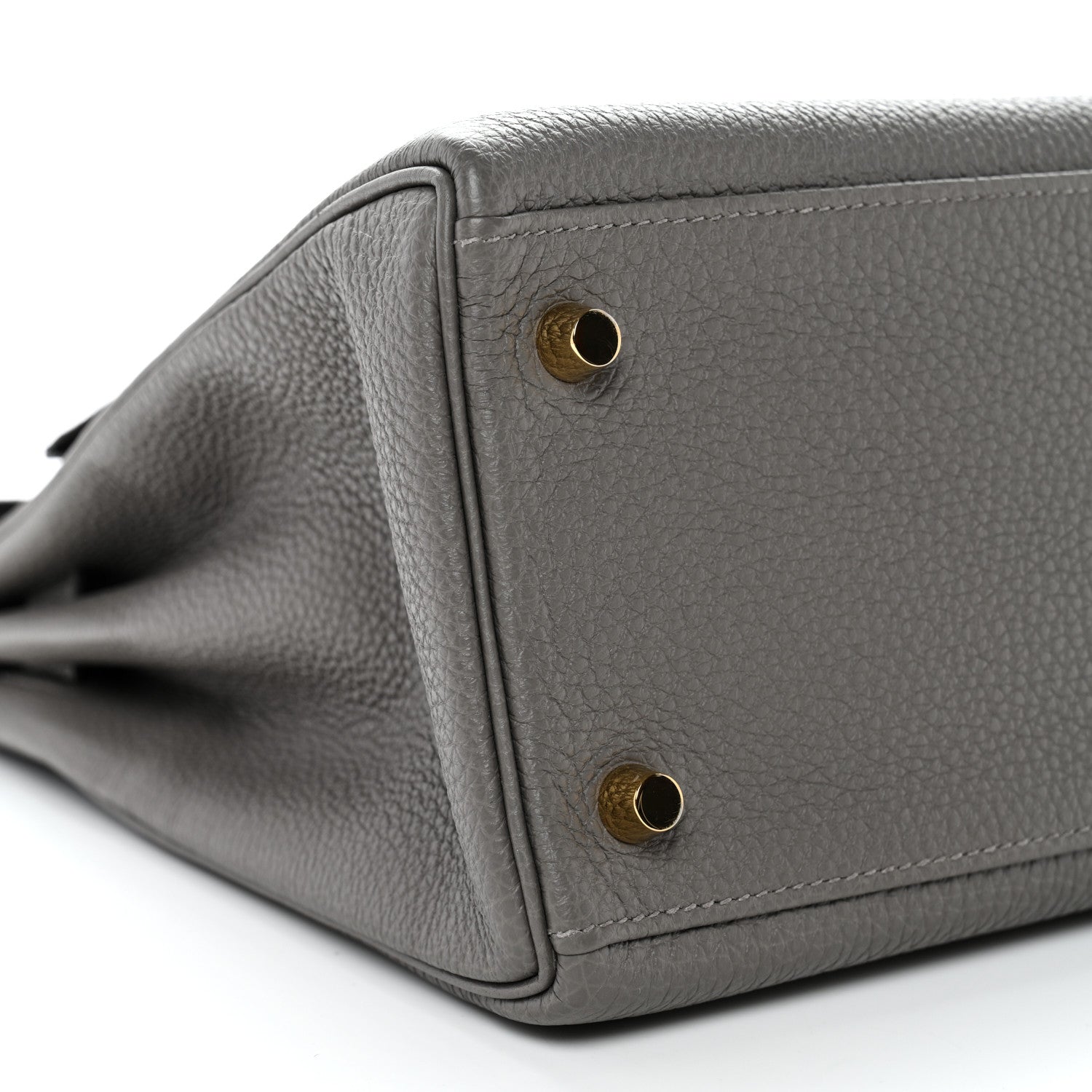 Hermes Togo Kelly Retourne 28 Gris Meyer 9 of 13