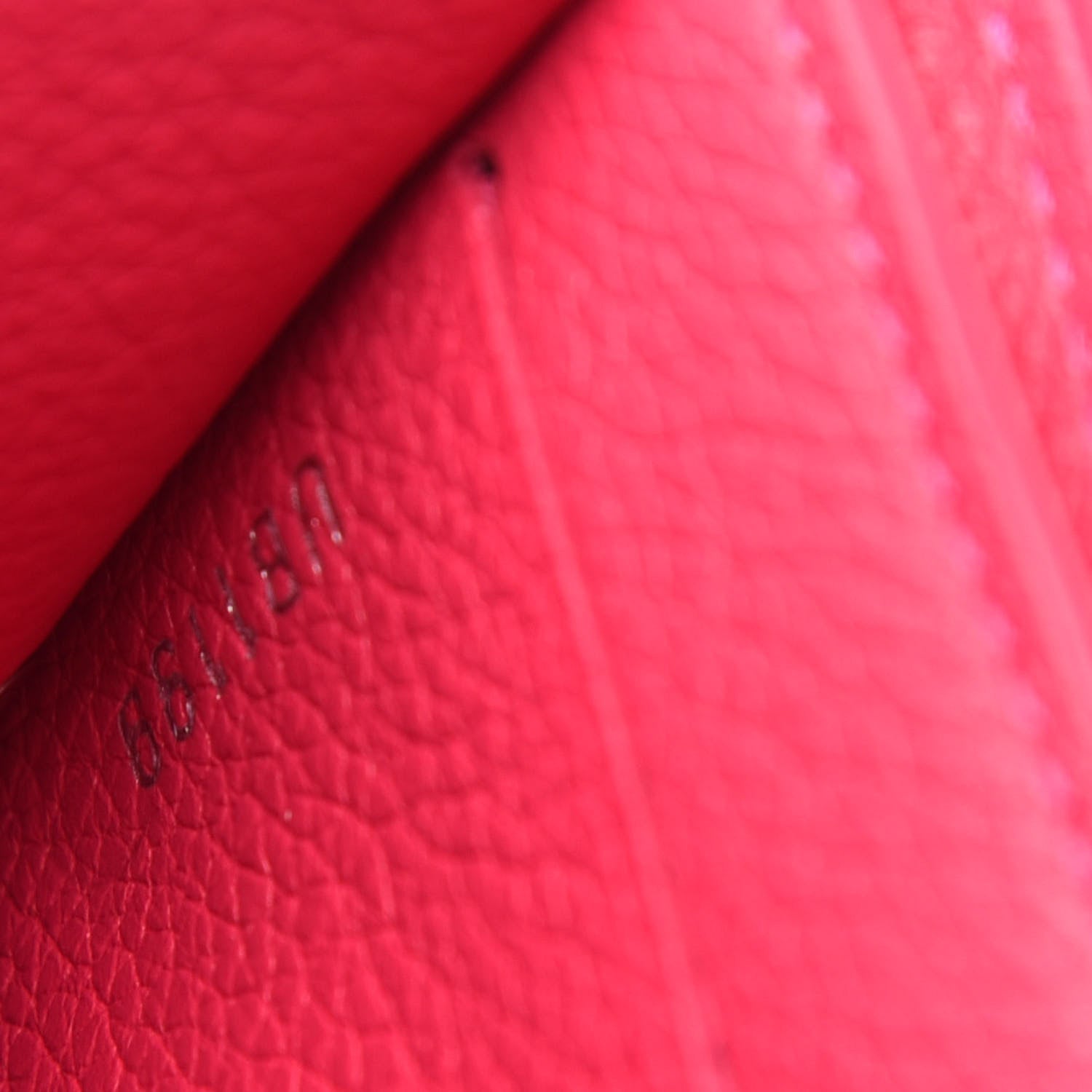 Louis Vuitton Calfskin Lockmini Wallet Hot Pink 8 of 8