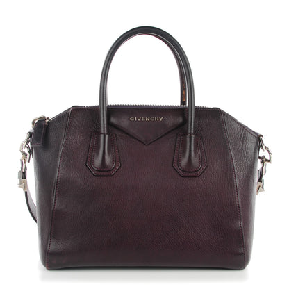 Givenchy Sugar Goatskin Small Antigona Dark Purple 1 of 8
