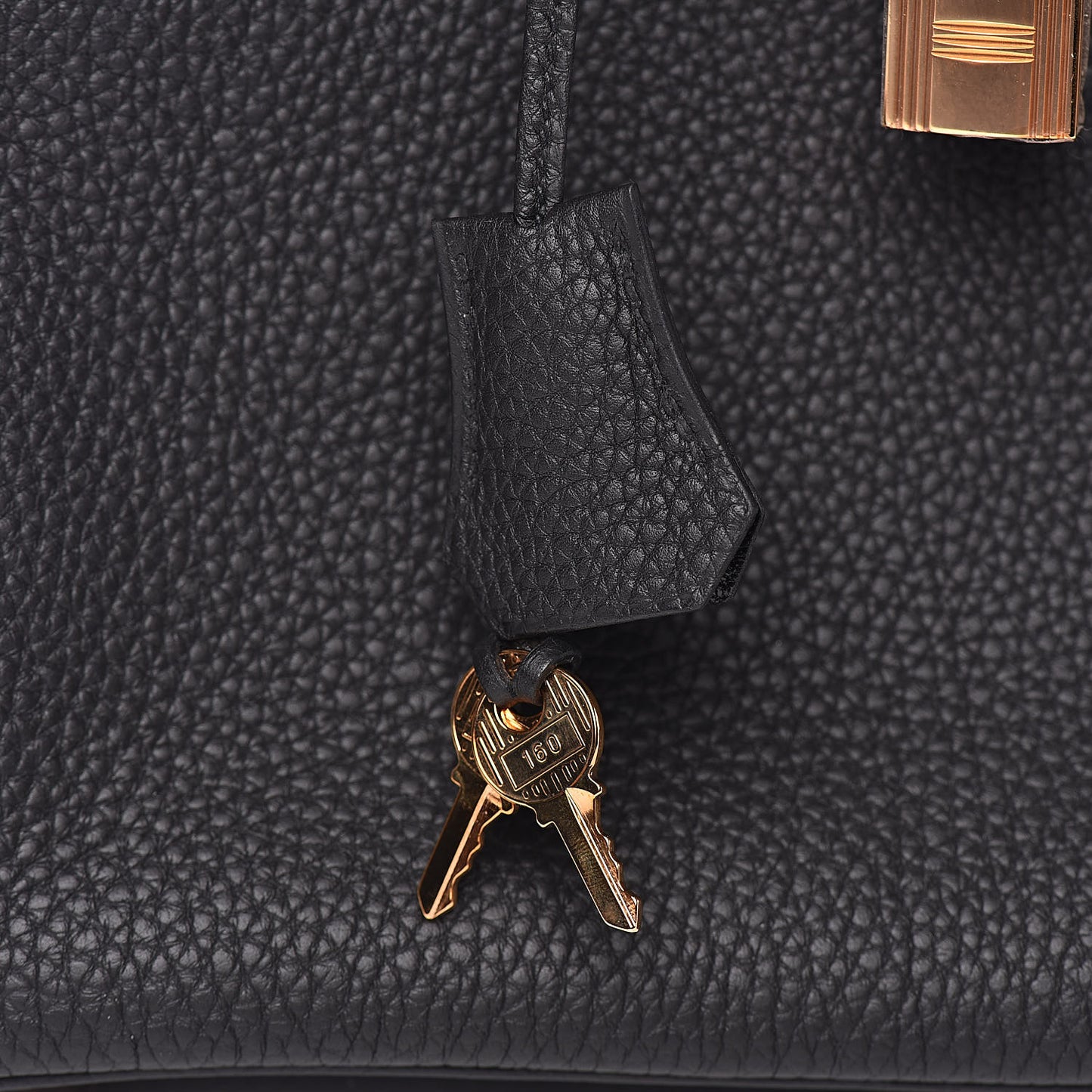 Togo Birkin 25 Black