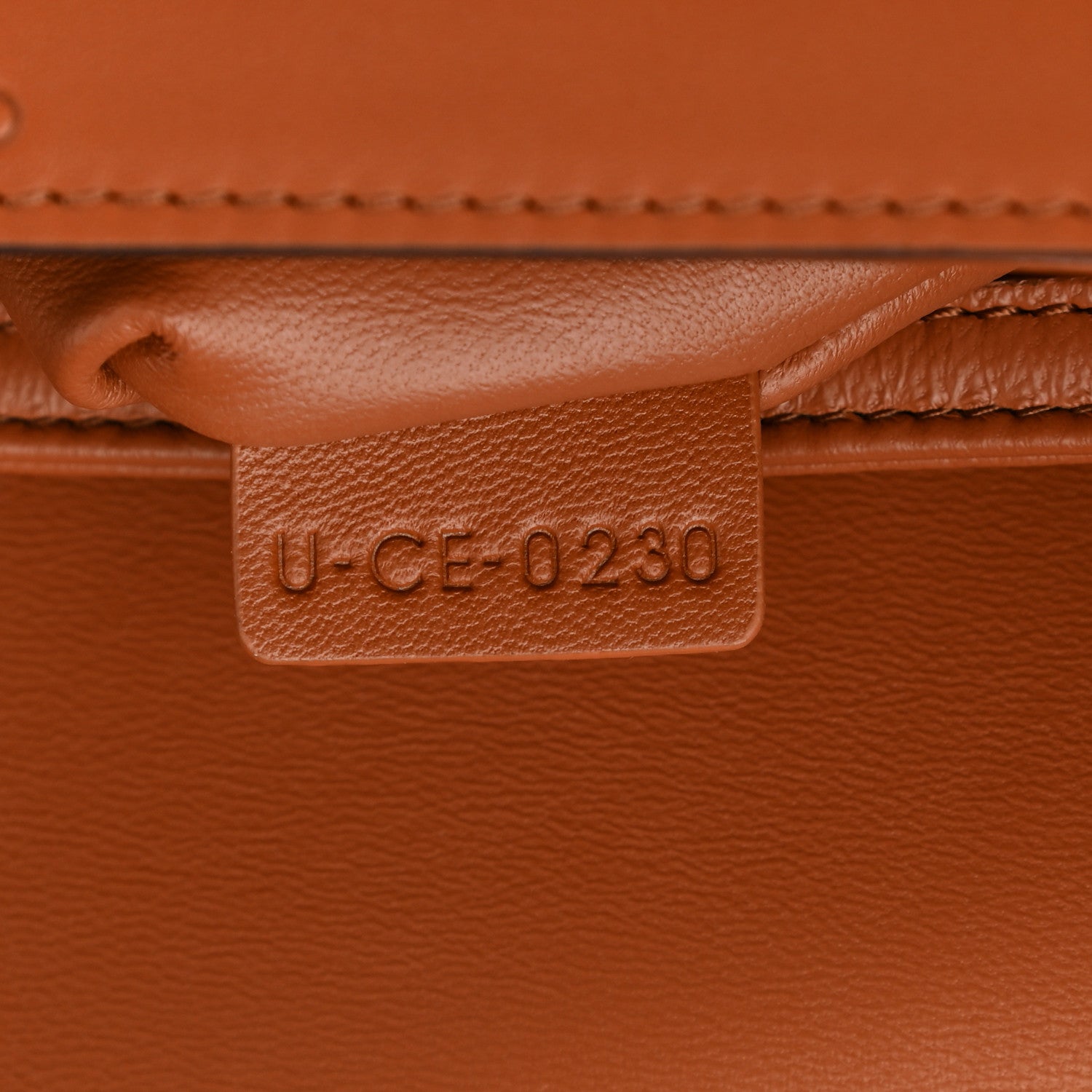 Celine Textile Natural Calfskin Medium Triomphe Bag White Tan 8 of 10