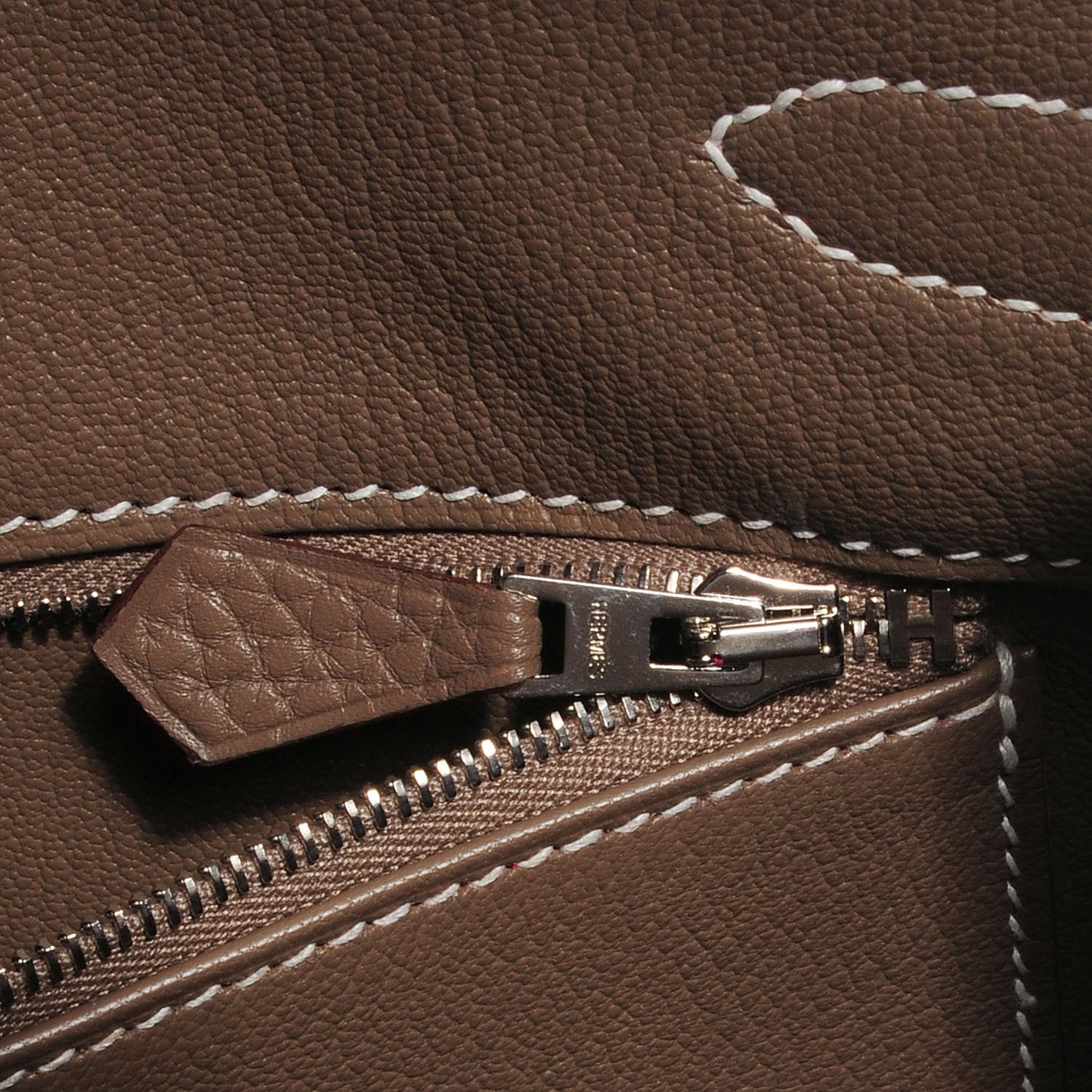 Taurillon Clemence Birkin 35 Etoupe