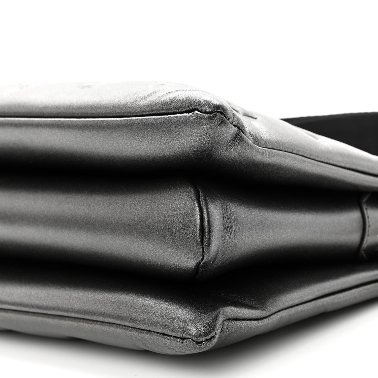 Louis Vuitton Lambskin Embossed Monogram Coussin PM Anthracite 10 of 10
