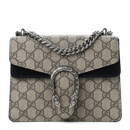Gucci GG Supreme Monogram Mini Dionysus Shoulder Bag Black 1 of 4