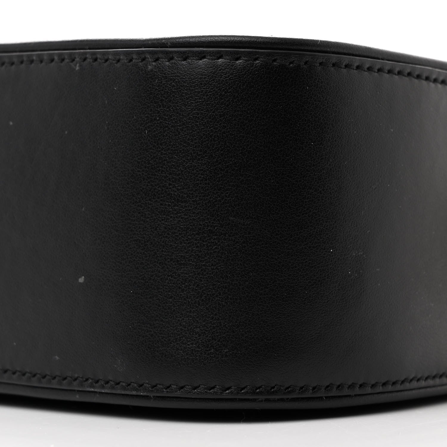 Gucci Calfskin GG Matelasse Shoulder Bag Black Natural 11 of 12
