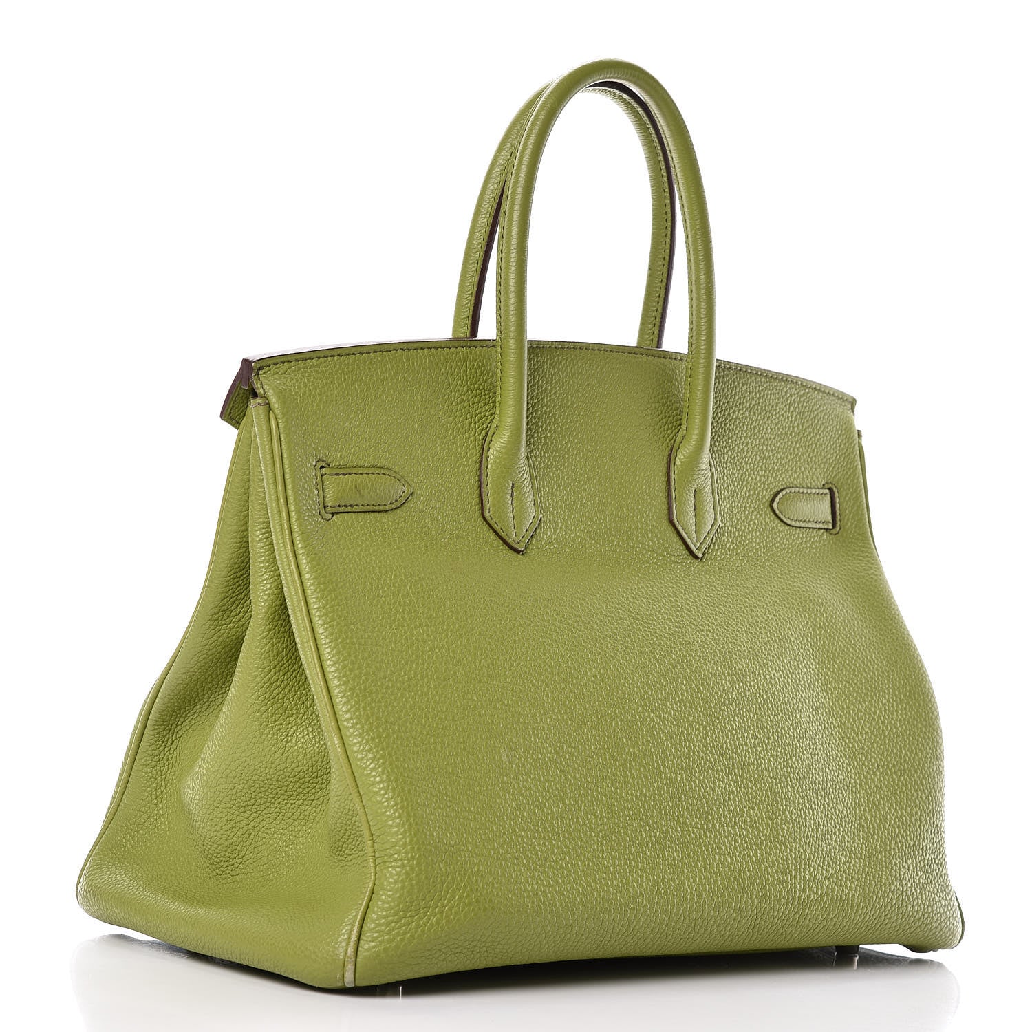 Hermes Togo Birkin 35 Vert Anis 3 of 53