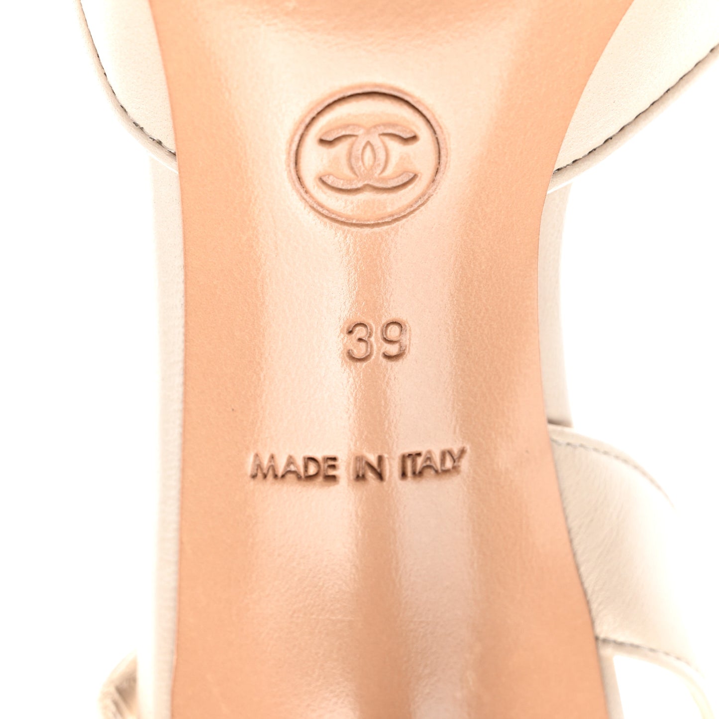Lambskin Cap Toe Bow Slingback Pumps 39 Beige